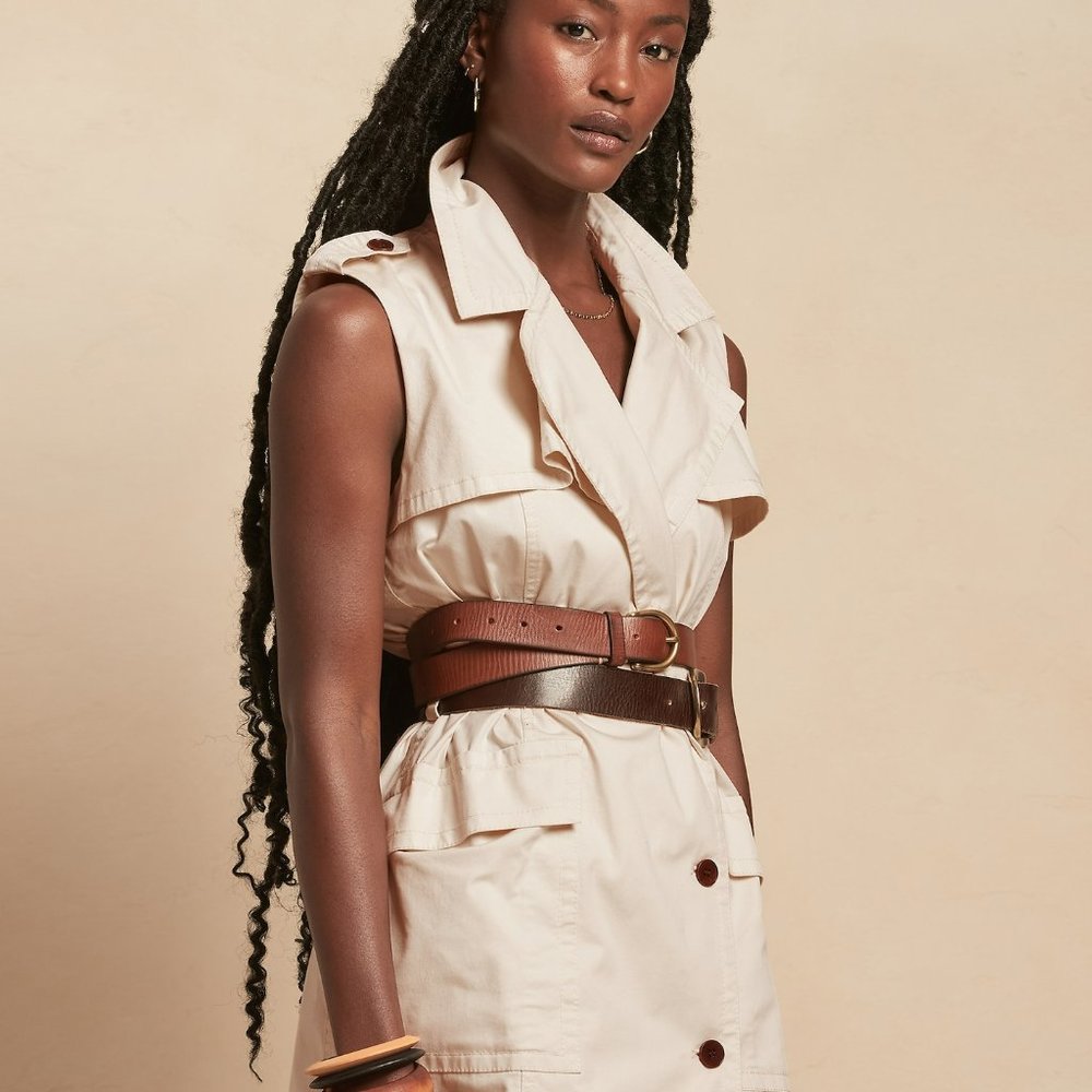 NWT Banana Republic Trench Dress M